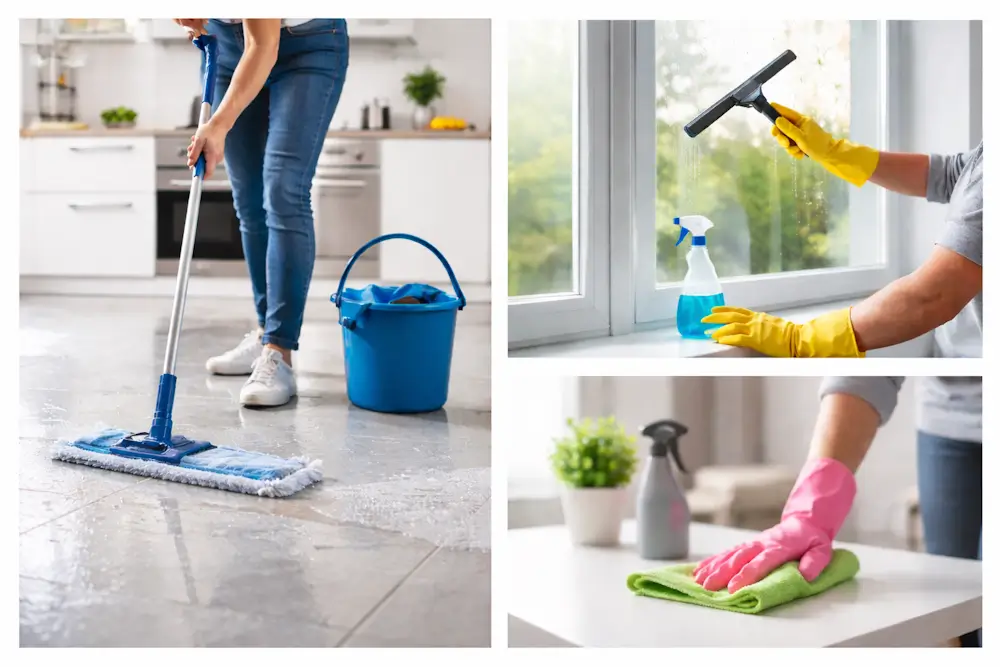 Leistungen Reinigungen